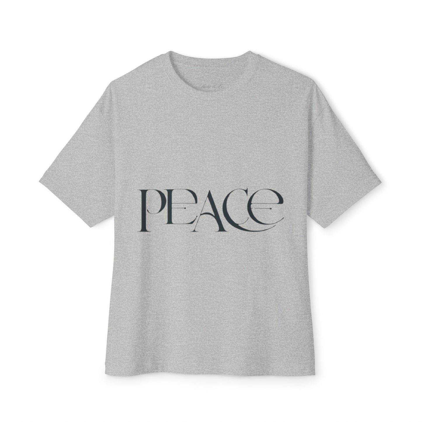 Unisex Oversized Boxy Tee