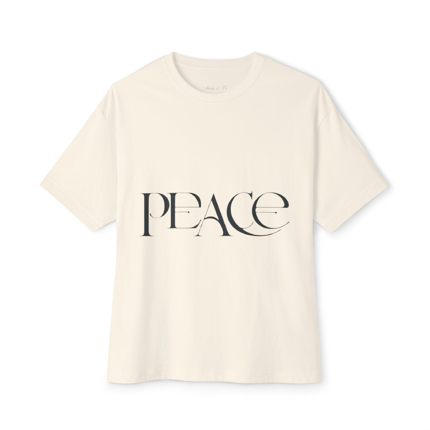 Unisex Oversized Boxy Tee